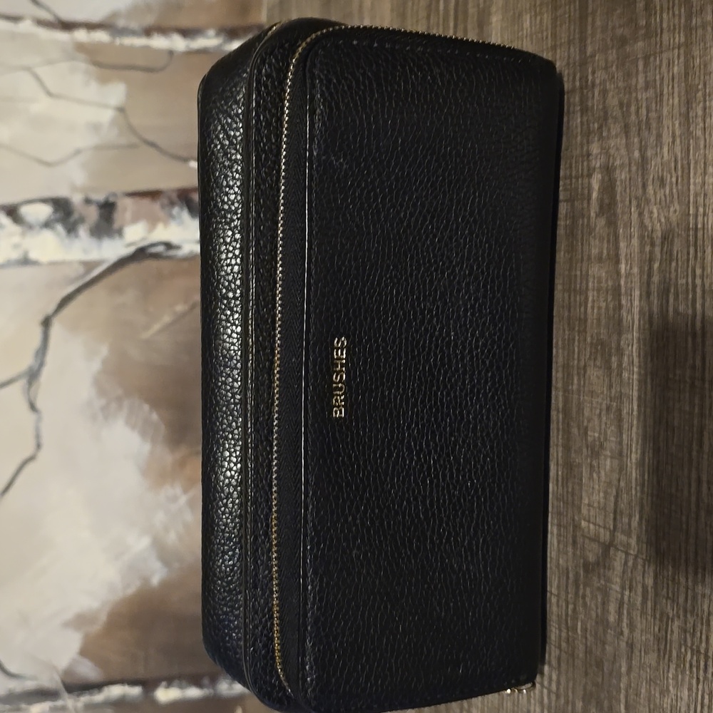 Michael Kors Black Makeup Bag - Picture 2 of 10